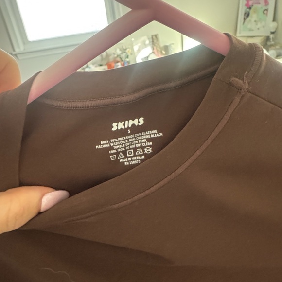 SKIMS fits everybody dress cocoa Small - Picture 2 of 3